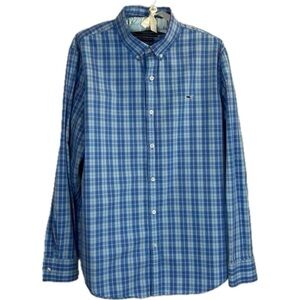 Vineyard Vines Men’s Whale Slim Fit Plaid Long Sleeve Button Down Shirt …